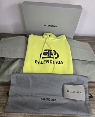 Balenciaga 互锁 BB 长袖连帽衫 XS — 第 1/4 张图片