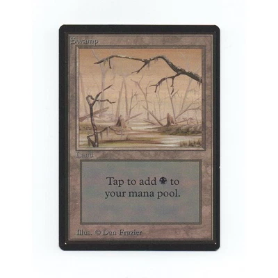 Magic: The Gathering Beta Series - Basic Land Swamp (295) - Image 1 of 2