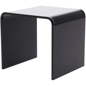 Plymor Black Acrylic Square Display Riser, 3" H x 3" W x 3" D (1/8" thick) - Picture 1 of 1