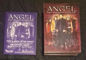 Angel Season 3 - Complete 90 Trading Card Base Set - Inkworks 2002 - Buffy BTVS - Picture 1 of 7