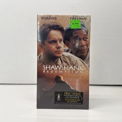 SHAWSHANK REDEMPTION (1994) Sealed VHS - Image 1 of 4
