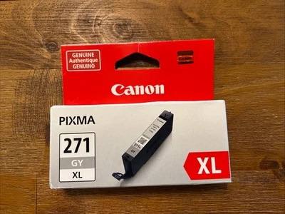 Genuine Canon 271XL Gray GY High Yield Ink Tank PIXMA Inkjet New - Изображение 1 из 4