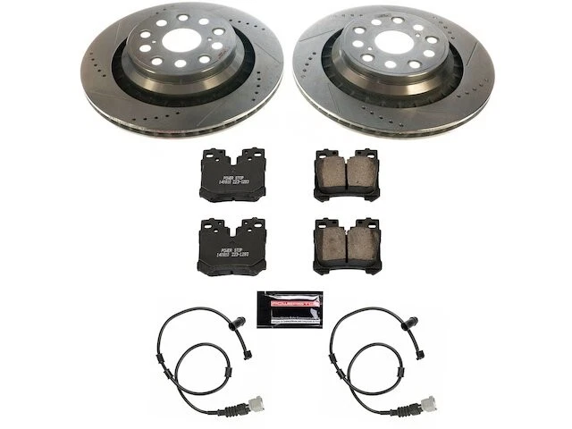 Kit de pastillas de freno trasero y rotor para Lexus LS460 2008 GG765VQ 2007-2009 Foto 1 de 1