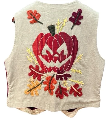 Chaleco Suéter Tejido Cosecha Otoño Coleccionables Otoño Vintage 1995 Retro XL Foto 1 de 4