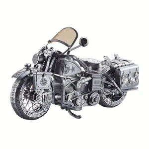 Motorcycle 3D Metal Puzzle DIY Model Building Kit Adult Toys Birthday Gift - Picture 1 of 5