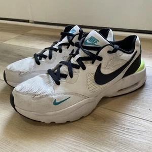 Nike Mens Air Fusion White Black Running Shoes CJ1670-103  Size 13 - Picture 1 of 7