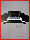 GUCCI Timepieces Watch 2000 Vintage PRINT AD Art Deco PAPER ADVERTISEMENT