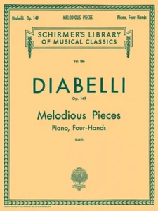 28 Melodious Pieces on 5 Notes Op 149 Schirmer Piano Duet Book NEW 050253300 - Picture 1 of 1