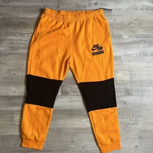 Nike NSW Club Air Jogger Activewear Pants Orange CU3514-873 Men's Size XXL - Picture 1 of 3