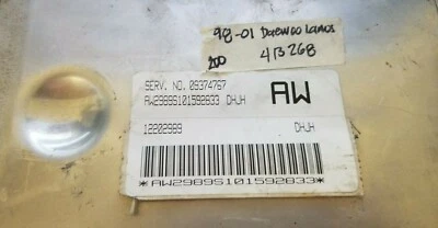 Computadora ecu ecm 12202989 Daewoo Lanos 1999-2001 Foto 1 de 4