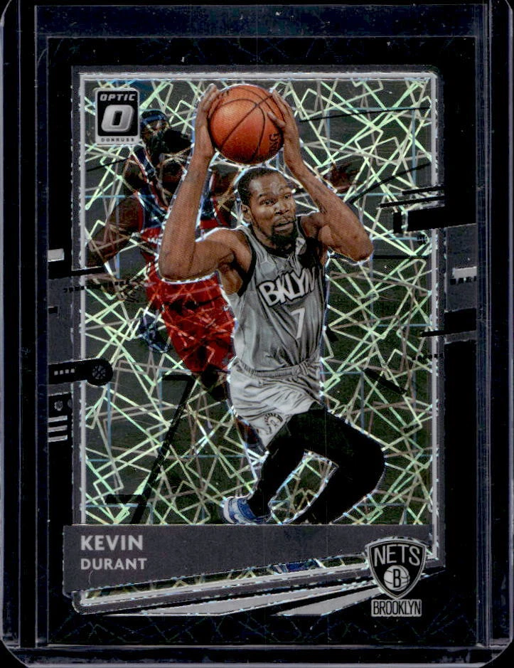 2020-21 Donruss Optic Kevin Durant Black Velocity Prizm #9/39 Nets