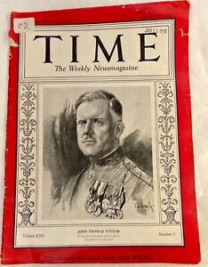 Vintage TIME Magazines 1930s YOU CHOOSE FROM 1935 Pre-war 30s Good Ex-Library