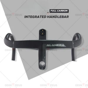 Internal Cable Routing Full Carbon Road Bicycle Integrated  Handlebars 28.6mm - Picture 1 of 43