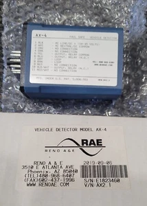 RENO AX4 Single Channel Loop Detector - Vehicle Detector Sensor - 10-35 V AC/DC - Picture 1 of 3