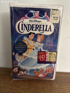 Walt Disneys Masterpiece Cinderella 1950 VHS 1995