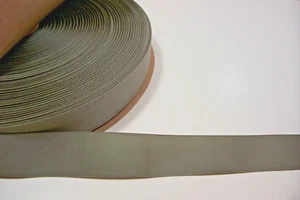 Foliage Green Nylon Grosgrain Ribbon 1" wide x 10 yards Offray Helmet Tape B50 - Picture 1 of 4