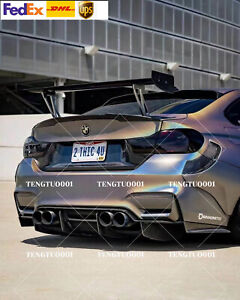 For BMW 14-17 F80 M3 F82 M4 VOR Style Carbon Fiber Rear Trunk GT Spoiler wing