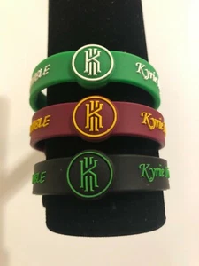 NBA PLAYERS Silicone Wristband Adjustable Clasp Bracelet KYRIE IRVING - Picture 1 of 6