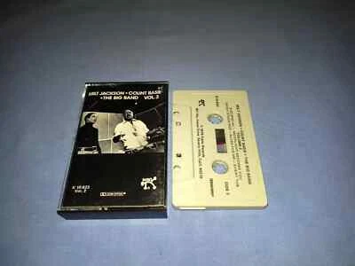 MILT JACKSON + COUNT BASIE + THE BIG BAND VOL.2 CASSETTE TAPE ALBUM - Image 1 of 2