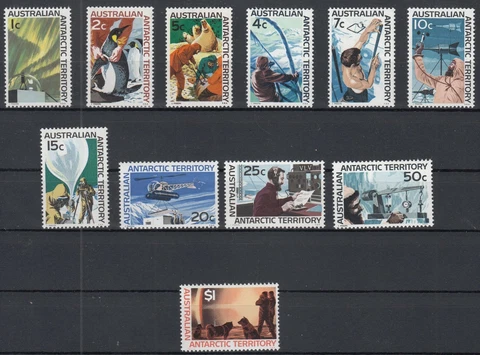 GK13091/ AUSTRALIAN ANTARCTIC - Y&T # 8 / 18 COMPLETE MINT MNH Cover