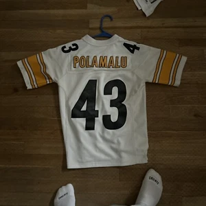 Mitchell An Ness Troy Polamalu Away Steelers Jersey - Picture 1 of 5