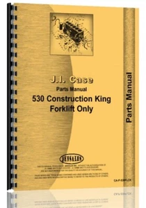 Parts Manual Case 530 CK Forklift - Picture 1 of 4