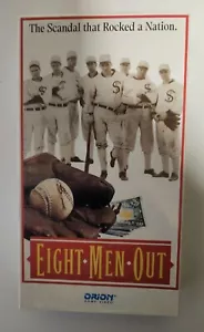 Eight Men Out VHS Orion 1989 John Cusack Charlie Sheen John Sayles NEW SEALED - Picture 1 of 5