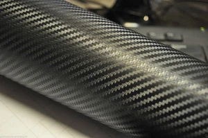 VINILO PELICULA CARBONO 3D MATE RESISTENTE PEGATINA TUNING COCHE MOTO - Imagen 1 de 5