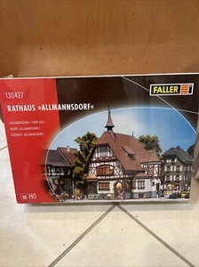 Faller H0 130427 Bausatz Rathaus "Allmannsdorf", ungebaut, NEU in OVP #43019 - Picture 1 of 3