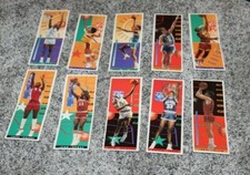 1993 Kelloggs Star Pics POSTER CARD Complete Set 10  Pippen Cheryl Miller SEALED