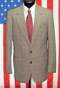 Hombres Calvin Klein Francia Traje Chaqueta Pantalones CK Gris Mono Pecho Chaqueta Abrigo  - Imagen 1 de 12