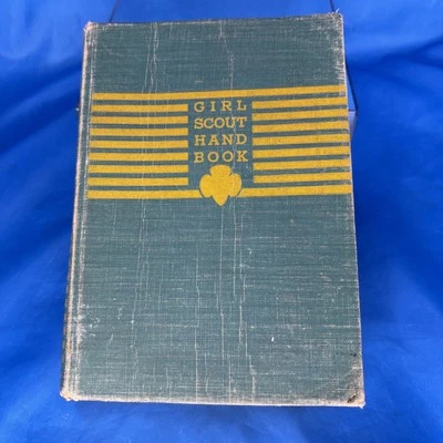 Vintage 1942 Girl Scout Handbook Hardcover History Of Girl Scouting - Image 1 of 4