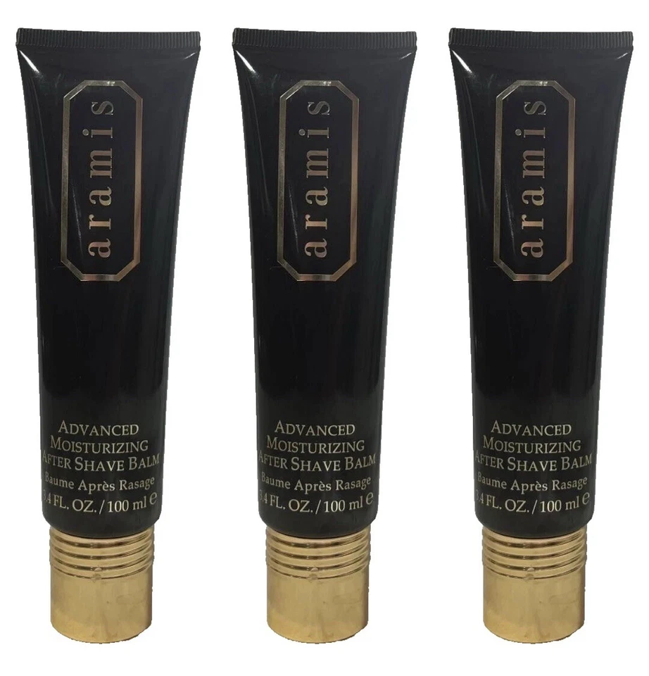 3 Bálsamo Hidratante Pós-Barba Aramis Advanced 3,4 oz/100 ml Leia a Descrição - Imagem 1 de 1