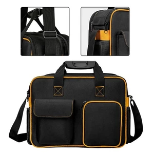 Heavy Duty Tool Bag with 19 Pockets and Shoulder Strap for Technicians - Picture 1 of 12