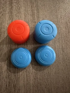 Tapas de silicona de 4 piezas para Nintendo Switch/Lite/OLED rojo y azul neón - Imagen 1 de 2