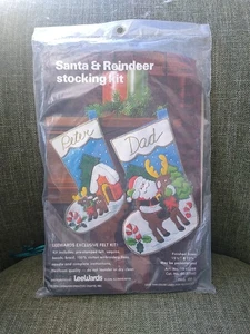 Kit calze Babbo Natale e renna Sottovento 1979 vintage - Foto 1 di 5