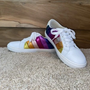 Kurt Geiger Metallic Stripe  Sneakers - Picture 1 of 10