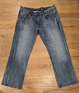 Buffalo Blue David Bitton Blue Jeans-34x 30-Very Good - Picture 1 of 7