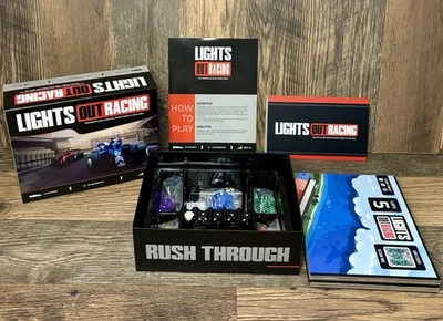 NEW Lights Out Racing Formula 1 Board Game Mahtgician Games 2-6 Players Ages 13+ - Image 1 of 4