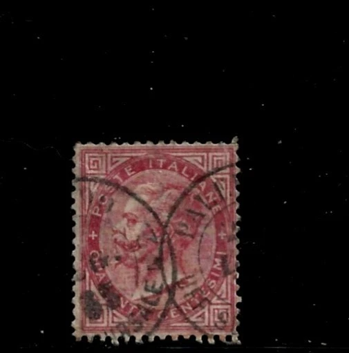 Estampilla de Italia - Scott # 31-40c - Usada/H-NG-1863-77 Foto 1 de 1