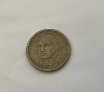 Rare George Washington Dollar Coin 1789-1797 With Edge Letterings. - Image 1 of 4
