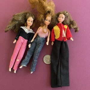 Vintage Barbie Glamour Gals Dazzle Dolls Mini Small Fashion Doll Lot - Bild 1 von 3