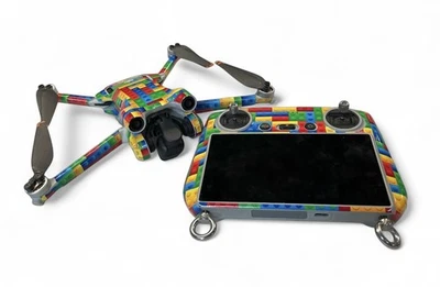 DJI Mini 3 Pro / Envoltura RC / * PIEL *LEGO-Calcomanía. Drone -RC no incluido Foto 1 de 4