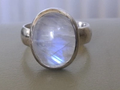 Mondstein Silber 925 Ring Größe 62 - Bild 1 von 4