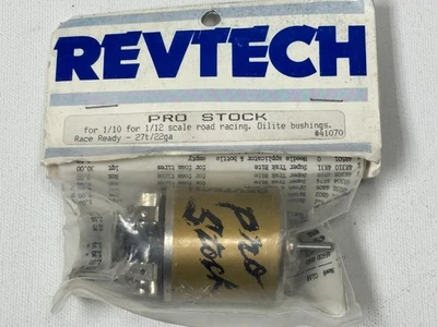 Vintage Revtech Pro Stock Brushed Motor RARE Air Supply Stock Motor! - Image 1 of 4
