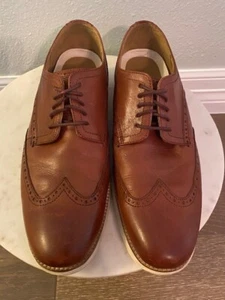 Cole Haan Grand OS Men's Shoe Size 12 Brown Wingtip Oxford C26471 - Picture 1 of 9