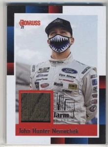 2021 Panini Donruss 1988 retro #88R-Jn John Hunter Nemechek neumático reliquia NASCAR - Imagen 1 de 1