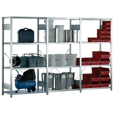 Forum Steckregal AF CLIP V150 200 x 100 x 40cm (Schraubregale Regale Fachböden)