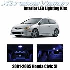 XtremeVision Interior LED for Honda Civic SI Only 2001-2005 (7 PCS) Blue