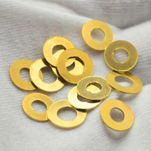 10pcs Phosphorous Bronze Washer Set For Spyderco Paramilitary 2 Para 3 Yojimbo 2 - Picture 1 of 12